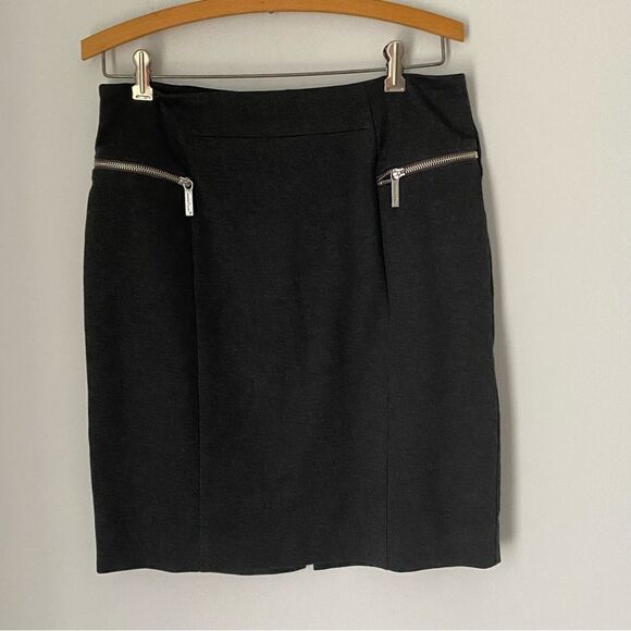 Michael Michael Kors Women’s Gray Straight Pencil Skirt size 10 - Picture 1 of 3
